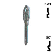 Happy Keys- Pine Camouflage Key (Choose Keyway) Residential-Commercial Key Howard Keys