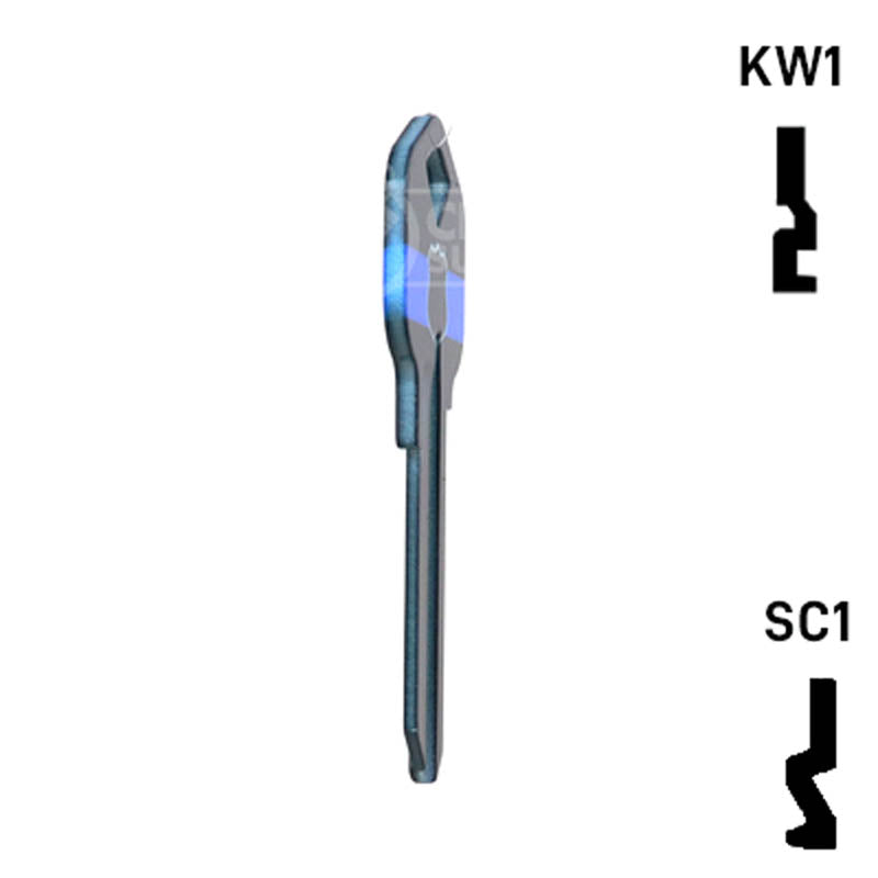 Happy Keys- Police Key (Choose Keyway) Residential-Commercial Key Howard Keys