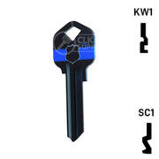 Happy Keys- Police Key (Choose Keyway) Residential-Commercial Key Howard Keys