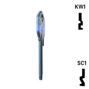 Happy Keys- Police Key (Choose Keyway) Residential-Commercial Key Howard Keys