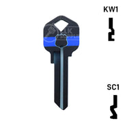 Happy Keys- Police Key (Choose Keyway) Residential-Commercial Key Howard Keys