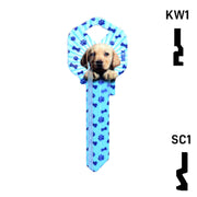 Happy Keys- Puppy Key (Choose Keyway) Residential-Commercial Key Howard Keys