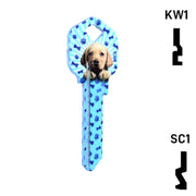 Happy Keys- Puppy Key (Choose Keyway) Residential-Commercial Key Howard Keys