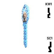 Happy Keys- Puppy Key (Choose Keyway) Residential-Commercial Key Howard Keys