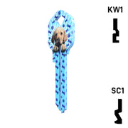 Happy Keys- Puppy Key (Choose Keyway) Residential-Commercial Key Howard Keys