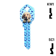 Happy Keys- Puppy Key (Choose Keyway) Residential-Commercial Key Howard Keys