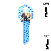Happy Keys- Puppy Key (Choose Keyway) Residential-Commercial Key Howard Keys