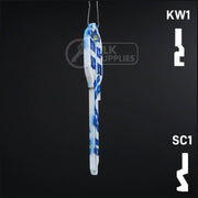 Happy Keys- Quebec Flag Key (Choose Keyway) Residential-Commercial Key Howard Keys