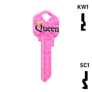 Happy Keys- Queen Key (Choose Keyway) Residential-Commercial Key Howard Keys