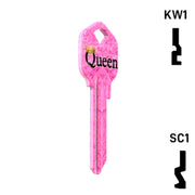 Happy Keys- Queen Key (Choose Keyway) Residential-Commercial Key Howard Keys