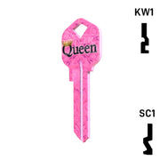 Happy Keys- Queen Key (Choose Keyway) Residential-Commercial Key Howard Keys