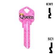 Happy Keys- Queen Key (Choose Keyway) Residential-Commercial Key Howard Keys