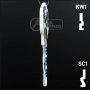 Happy Keys- Racing Flags Key (Choose Keyway) Residential-Commercial Key Howard Keys