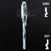 Happy Keys- Racing Flags Key (Choose Keyway) Residential-Commercial Key Howard Keys
