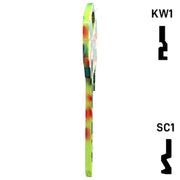Happy Keys- Rainbow Clover Key (Choose Keyway) Residential-Commercial Key Howard Keys