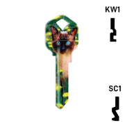 Happy Keys- Siamese Key (Choose Keyway) Residential-Commercial Key Howard Keys