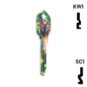 Happy Keys- Siamese Key (Choose Keyway) Residential-Commercial Key Howard Keys