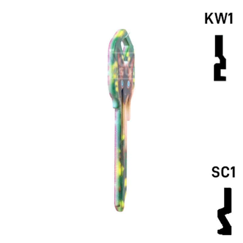 Happy Keys- Siamese Key (Choose Keyway) Residential-Commercial Key Howard Keys
