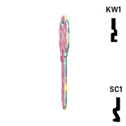 Happy Keys- Siamese Key (Choose Keyway) Residential-Commercial Key Howard Keys