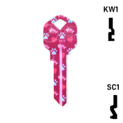 Happy Keys- Siamese Key (Choose Keyway) Residential-Commercial Key Howard Keys