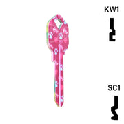 Happy Keys- Siamese Key (Choose Keyway) Residential-Commercial Key Howard Keys