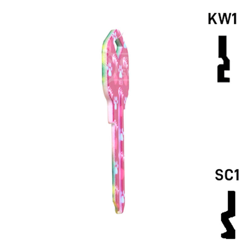 Happy Keys- Siamese Key (Choose Keyway) Residential-Commercial Key Howard Keys