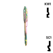 Happy Keys- Siamese Key (Choose Keyway) Residential-Commercial Key Howard Keys