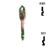 Happy Keys- Siamese Key (Choose Keyway) Residential-Commercial Key Howard Keys