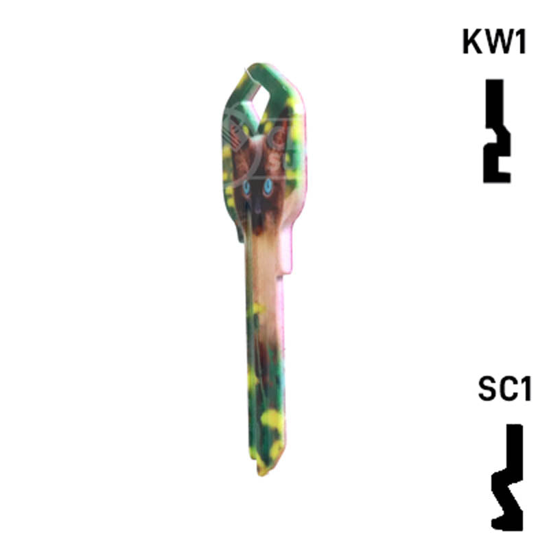 Happy Keys- Siamese Key (Choose Keyway) Residential-Commercial Key Howard Keys