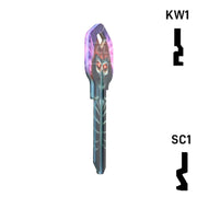 Happy Keys- Skeleton Key (Choose Keyway) Residential-Commercial Key Howard Keys