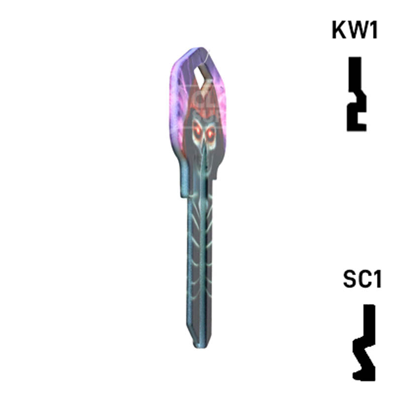 Happy Keys- Skeleton Key (Choose Keyway) Residential-Commercial Key Howard Keys
