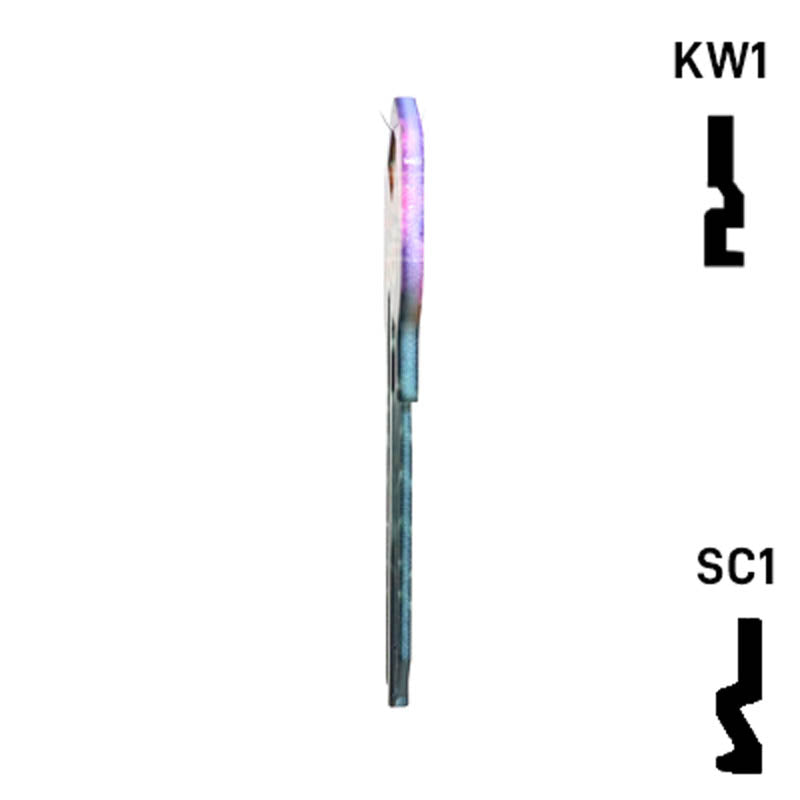Happy Keys- Skeleton Key (Choose Keyway) Residential-Commercial Key Howard Keys