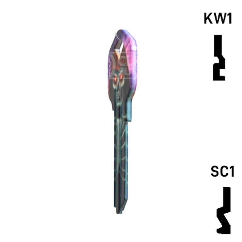 Happy Keys- Skeleton Key (Choose Keyway) Residential-Commercial Key Howard Keys