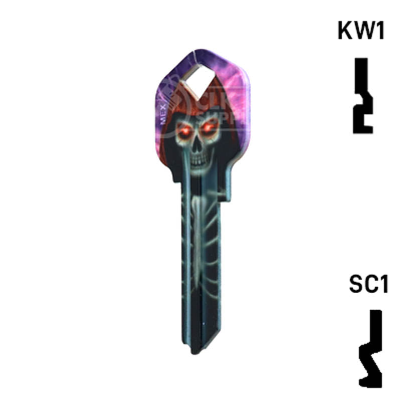 Happy Keys- Skeleton Key (Choose Keyway) Residential-Commercial Key Howard Keys