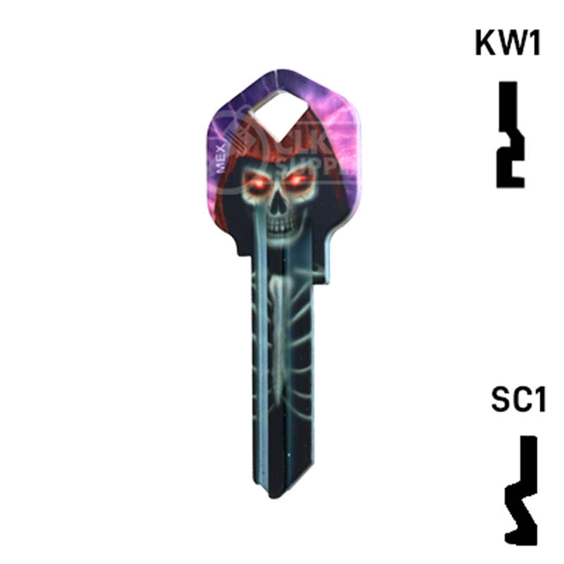 Happy Keys- Skeleton Key (Choose Keyway) Residential-Commercial Key Howard Keys