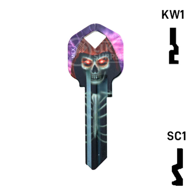 Happy Keys- Skeleton Key (Choose Keyway) Residential-Commercial Key Howard Keys