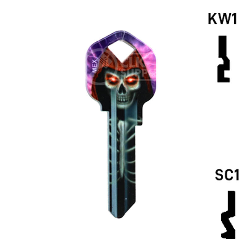Happy Keys- Skeleton Key (Choose Keyway) Residential-Commercial Key Howard Keys