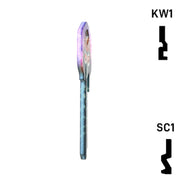 Happy Keys- Skeleton Key (Choose Keyway) Residential-Commercial Key Howard Keys