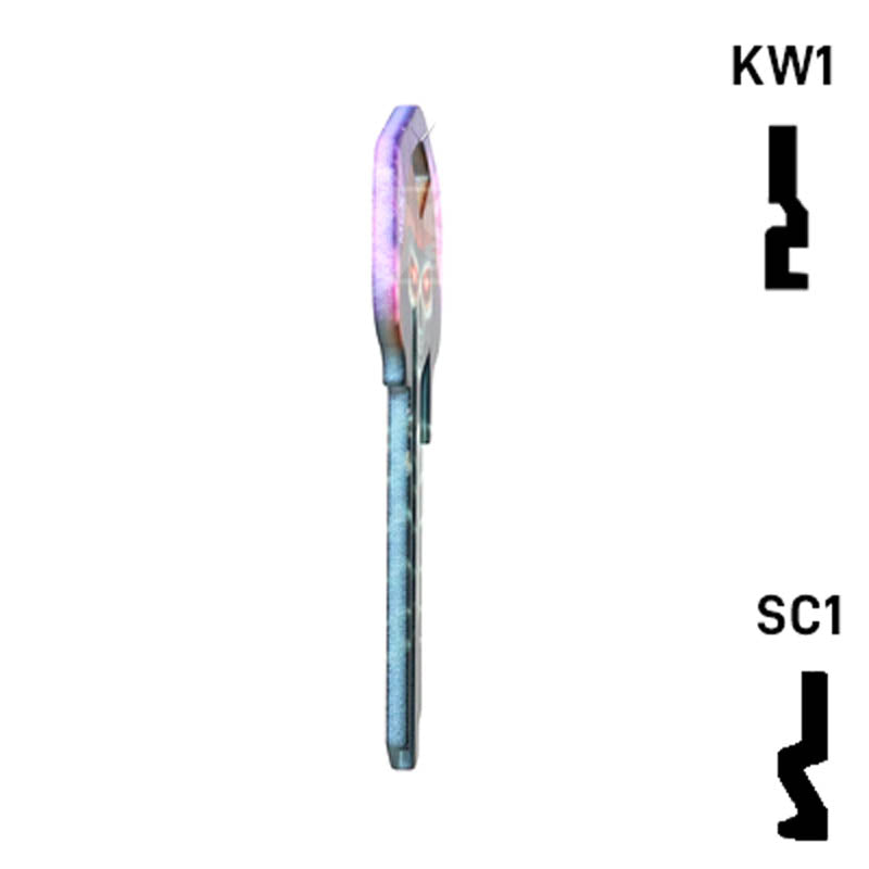Happy Keys- Skeleton Key (Choose Keyway) Residential-Commercial Key Howard Keys