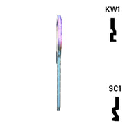 Happy Keys- Skeleton Key (Choose Keyway) Residential-Commercial Key Howard Keys