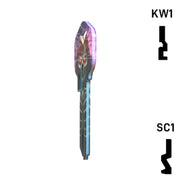 Happy Keys- Skeleton Key (Choose Keyway) Residential-Commercial Key Howard Keys