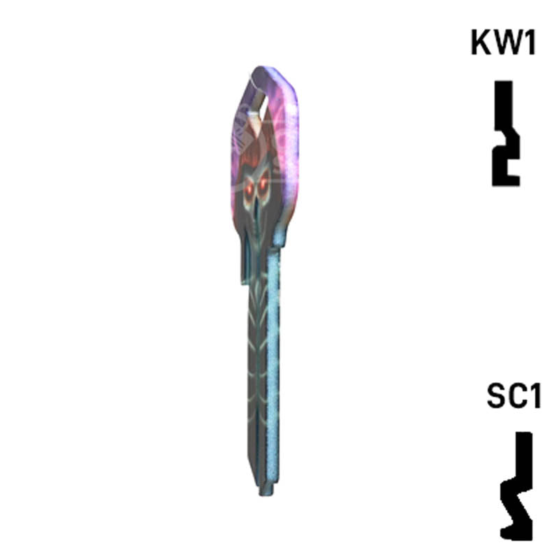 Happy Keys- Skeleton Key (Choose Keyway) Residential-Commercial Key Howard Keys