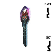 Happy Keys- Skeleton Key (Choose Keyway) Residential-Commercial Key Howard Keys