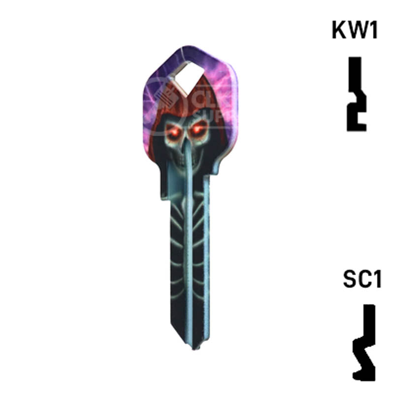 Happy Keys- Skeleton Key (Choose Keyway) Residential-Commercial Key Howard Keys