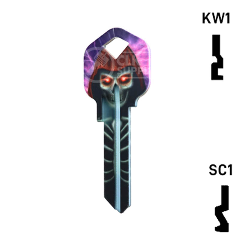 Happy Keys- Skeleton Key (Choose Keyway) Residential-Commercial Key Howard Keys