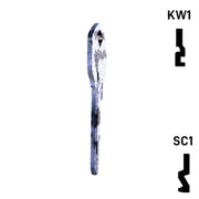Happy Keys- Snakeskin Key (Choose Keyway) Residential-Commercial Key Howard Keys