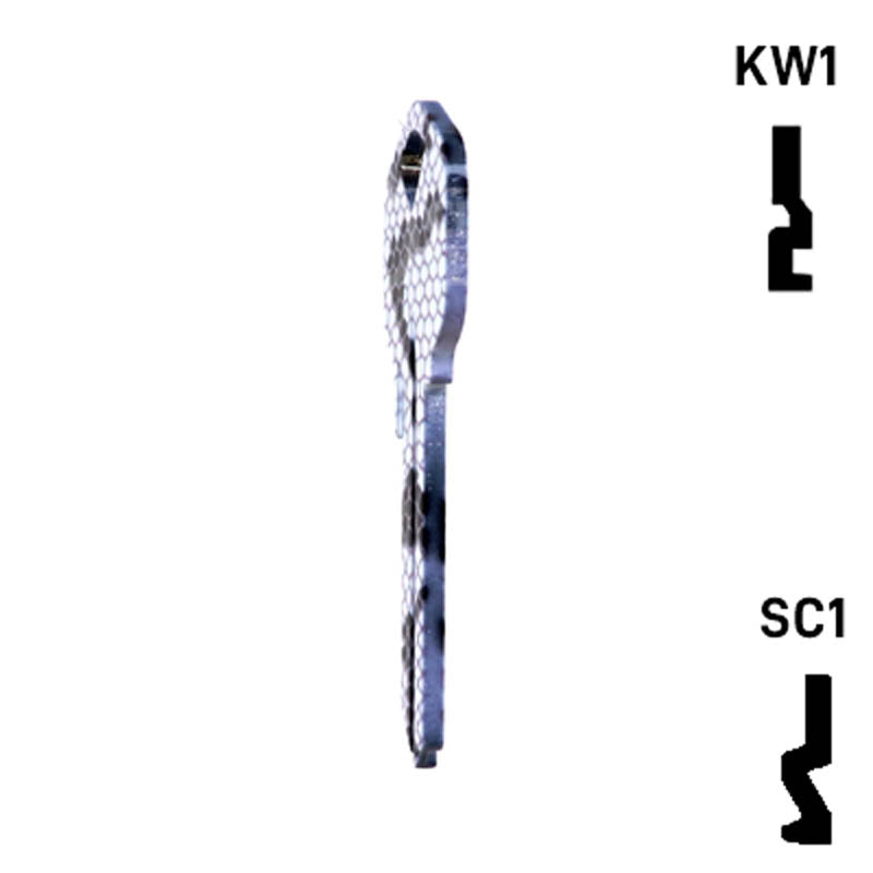 Happy Keys- Snakeskin Key (Choose Keyway) Residential-Commercial Key Howard Keys