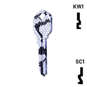 Happy Keys- Snakeskin Key (Choose Keyway) Residential-Commercial Key Howard Keys