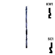 Happy Keys- Snakeskin Key (Choose Keyway) Residential-Commercial Key Howard Keys