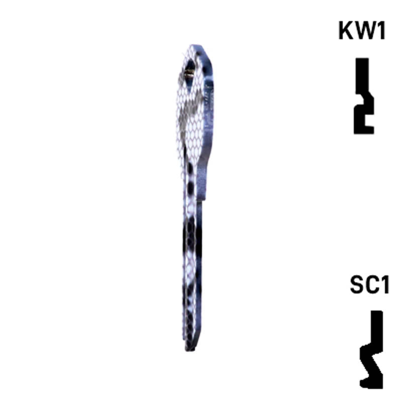 Happy Keys- Snakeskin Key (Choose Keyway) Residential-Commercial Key Howard Keys